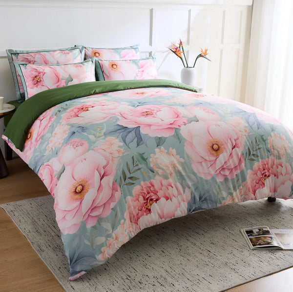 Hazel Microfiber Duvet Set