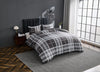 GC Printed Ferdi Tartan Check Duvet Cover Set