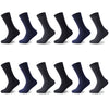 12pk Mens 100% Cotton Socks