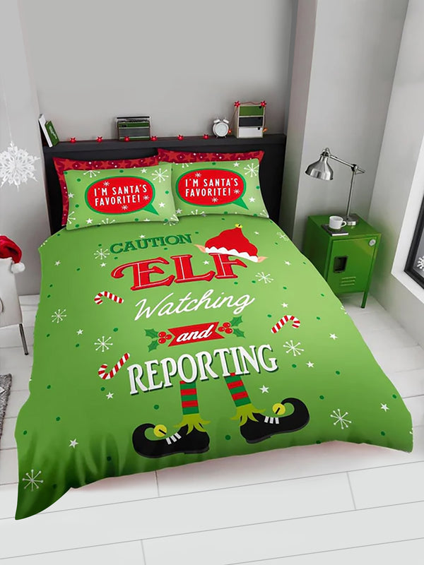 Elf On Shelf Duvet Cover