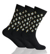 GC Men's Triangle Pattern Dress Socks – 12 Pack