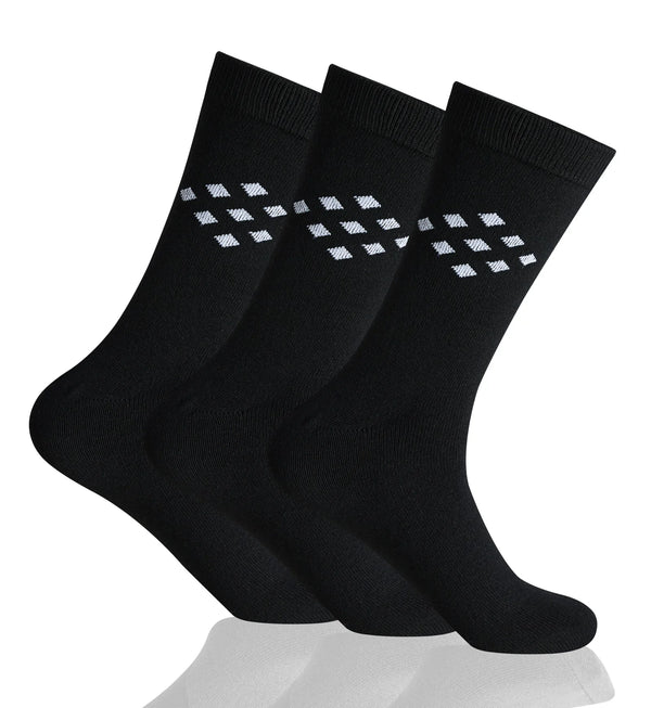 GC Men's Triangle Pattern Dress Socks – 12 Pack