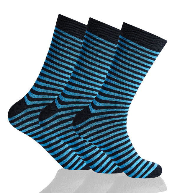 GC Men's Dot & Stripe Dress Socks – 12 Pack