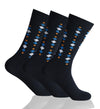 GC Men's Triangular Pattern Dress Socks – 12 Pack