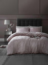 Crinkle Velvet Duvet Cover Set