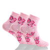 GC Women's Rose Print Socks – 12 Pack