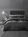 Crinkle Velvet Duvet Cover Set