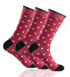 GC Men's Cotton-Rich Geometric Pattern Socks – 12 Pack