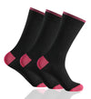 GC Women's Cotton-Rich Reinforced Heel & Toe Socks – 12 Pack