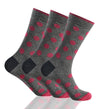 GC Men's Cotton-Rich Geometric Pattern Socks – 12 Pack
