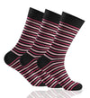 GC Women's Cotton-Rich Zigzag Stripe Socks – 12 Pack