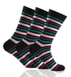GC Women's Cotton-Rich Zigzag Stripe Socks – 12 Pack