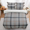 Conall Check PrintedDuvet Set