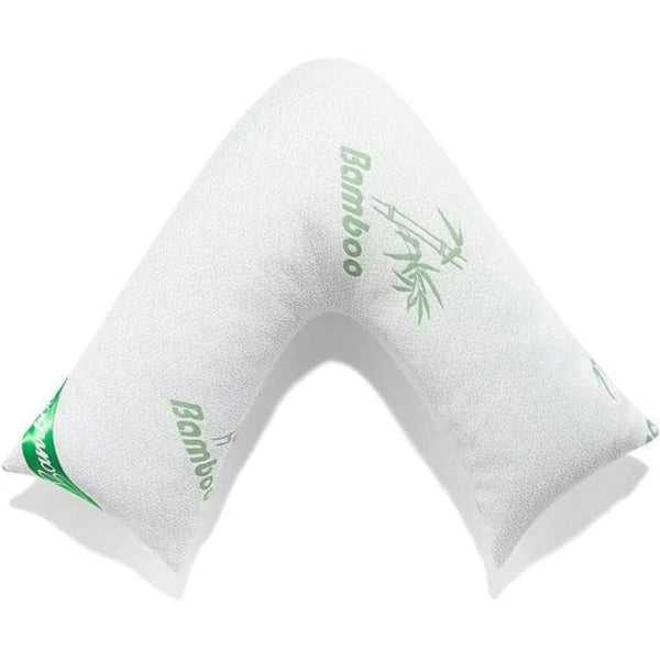 Bamboo Memory Foam V-Shape Pillow