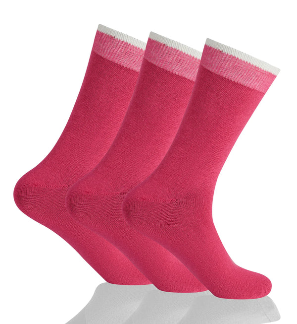 GC Women's Cotton-Rich Patterned Socks – 12 Pack