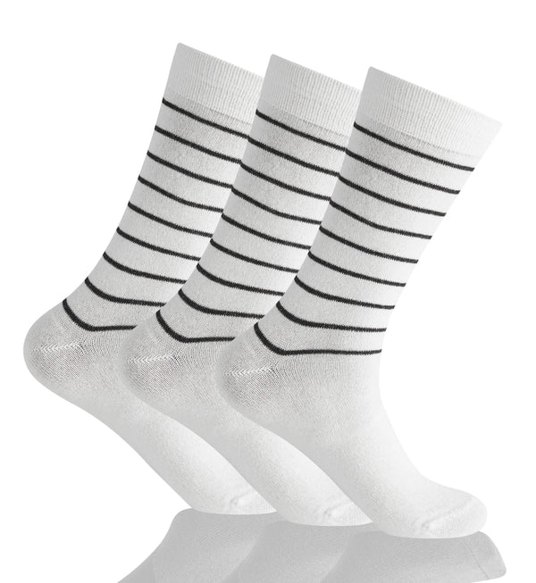 GC Men's Cotton-Rich Patterned Socks – 12 Pack