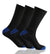 GC Men's Reinforced Heel & Toe Dress Socks – 12 Pack