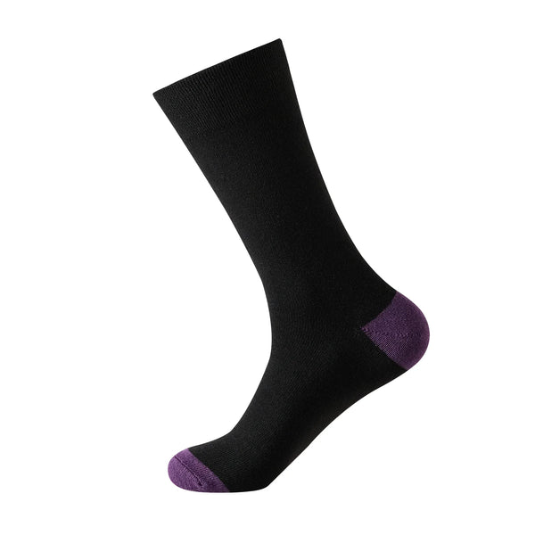 GC Men's Diabetic Comfort Heel & Toe Socks – 12 Pack
