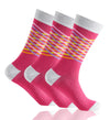 GC Men's Diabetic Comfort Striped Socks – 12 Pack