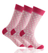 GC Women's Diabetic Comfort Daisy Print Socks – 12 Pack