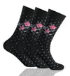 GC Women's Floral Print Cotton Socks – 12 Pack