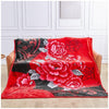 GC Reversible Heavyweight Floral Blanket