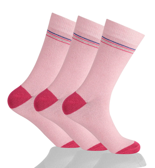 GC Men's Cotton-Rich Radiant Stripe Socks – 12 Pack