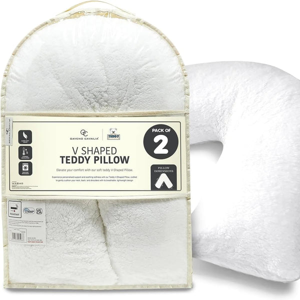 Teddy V-Shape Pillow