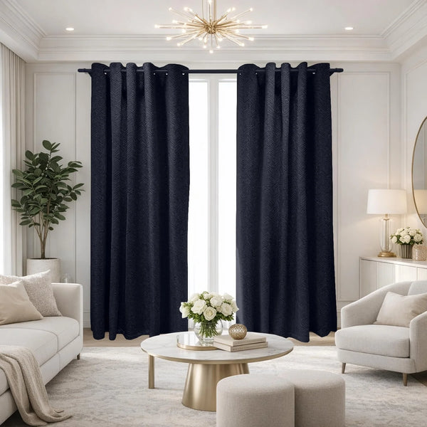 GC Regency Velvet Ready-Made Curtains