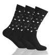 GC Men's Diabetic Comfort Diamond Stripe Socks – 12 Pack