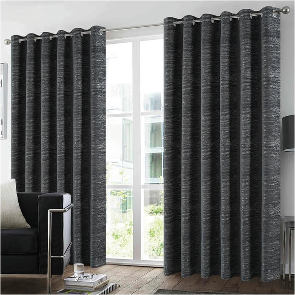 GC Elixir Jacquard Chenille Ready-Made Curtains