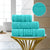 GC Greek Border Cotton Towels – Soft Absorbent Bathroom Towel Collection
