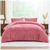 GC Modern Ribbed Duvet Cover Set