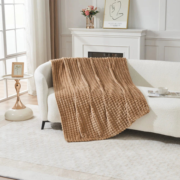 Pyramid Jacquard Throw