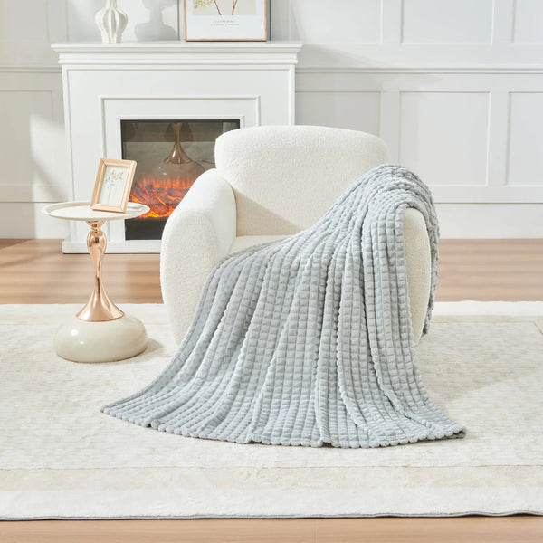 Pyramid Jacquard Throw