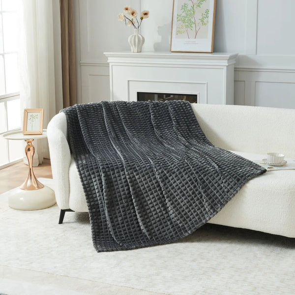 Pyramid Jacquard Throw