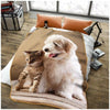 GC 3D Dog & Cat Fleece Throw