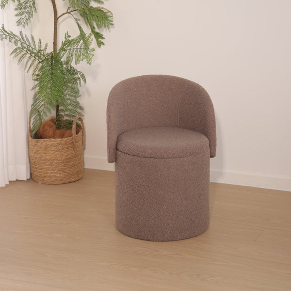 GC Designer Bouclé Storage Stool