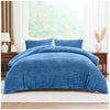 GC Modern Ribbed Duvet Cover Set