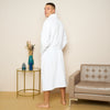 Fleece Plain Bathrobes for Men & Women