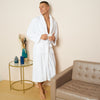 Fleece Plain Bathrobes for Men & Women