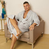 Fleece Plain Bathrobes for Men & Women
