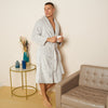 Fleece Plain Bathrobes for Men & Women