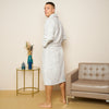 Fleece Plain Bathrobes for Men & Women
