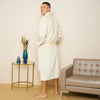 Fleece Plain Bathrobes for Men & Women