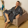 Fleece Plain Bathrobes for Men & Women