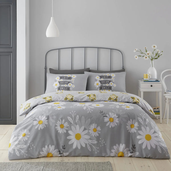 GC Elegant Daisy Floral Duvet Cover Set