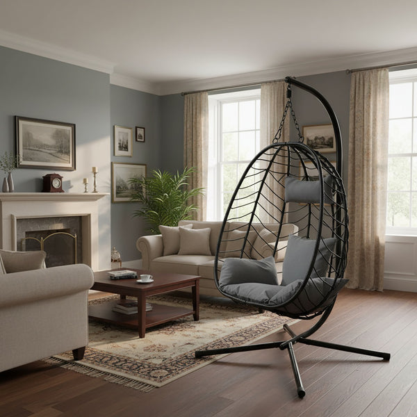 GC Luxury Indoor & Outdoor Hanging Egg Chair
