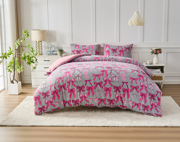 GC Soft Touch Printed Duvet Cover Set
