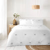 GC Bow Embroidered Easy Care Duvet Cover Set